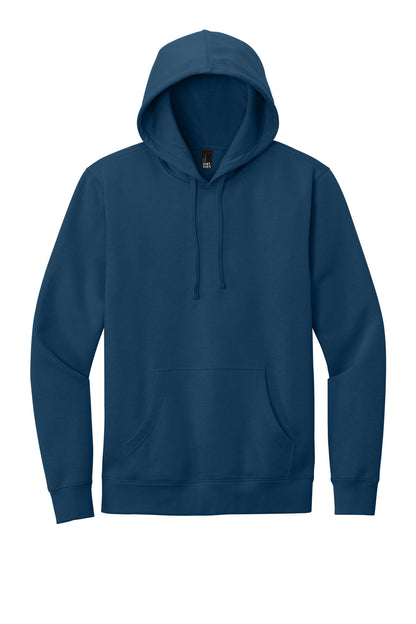 District V.I.T. Fleece Hoodie - Neptune Blue - flat front