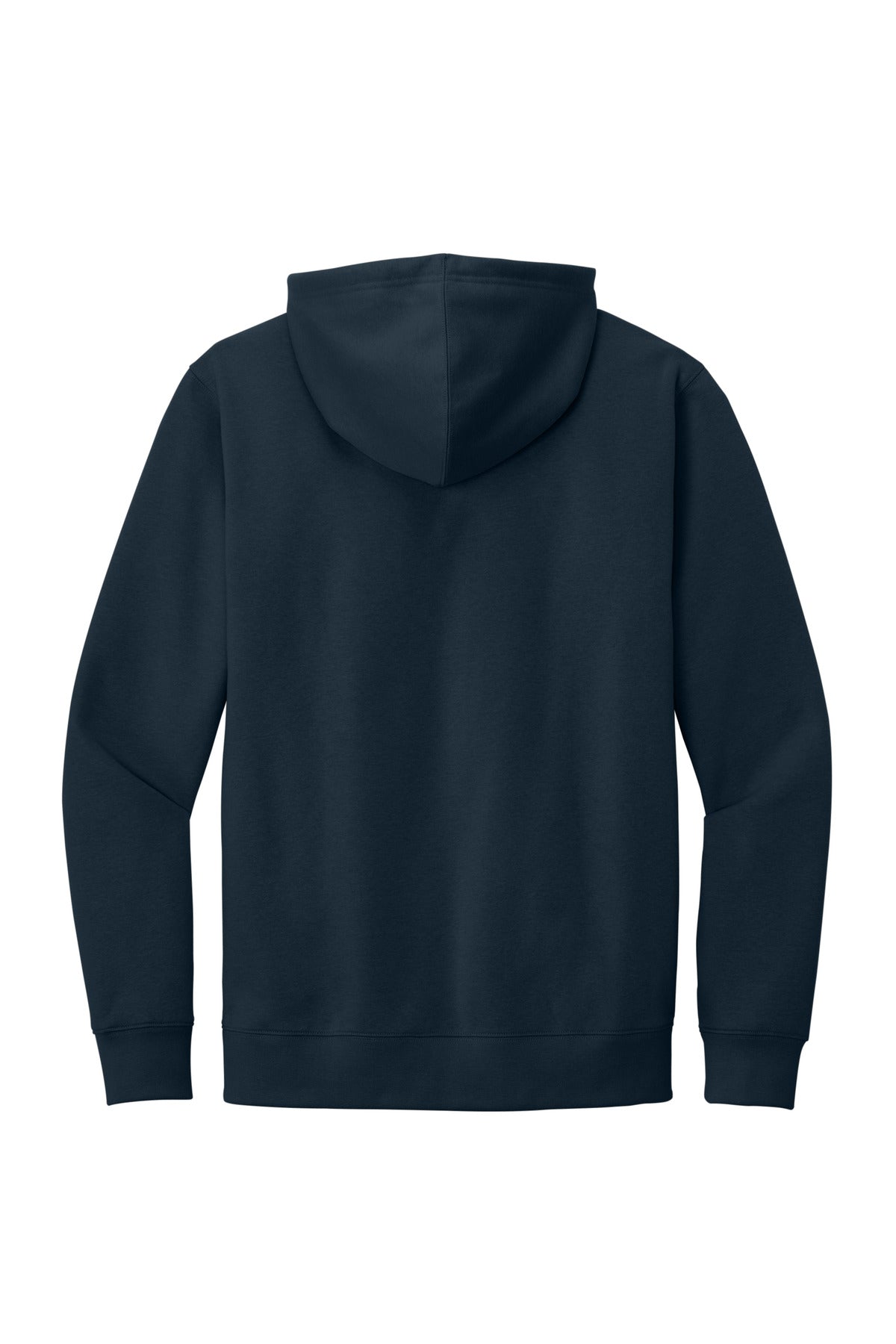District V.I.T. Fleece Hoodie - New Navy - flat back
