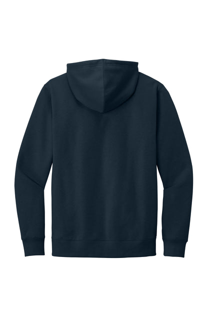 District V.I.T. Fleece Hoodie - New Navy - flat back