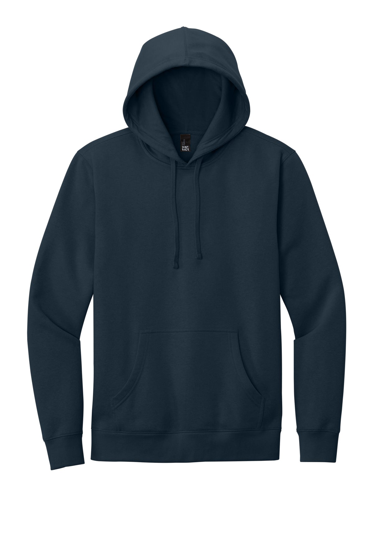 District V.I.T. Fleece Hoodie - New Navy - flat front