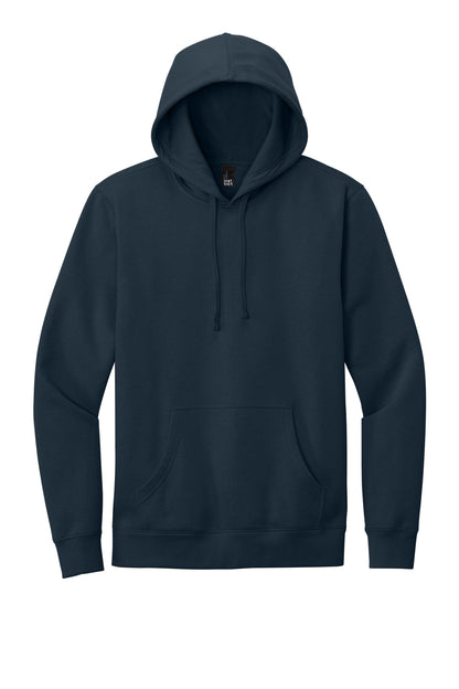District V.I.T. Fleece Hoodie - New Navy - flat front