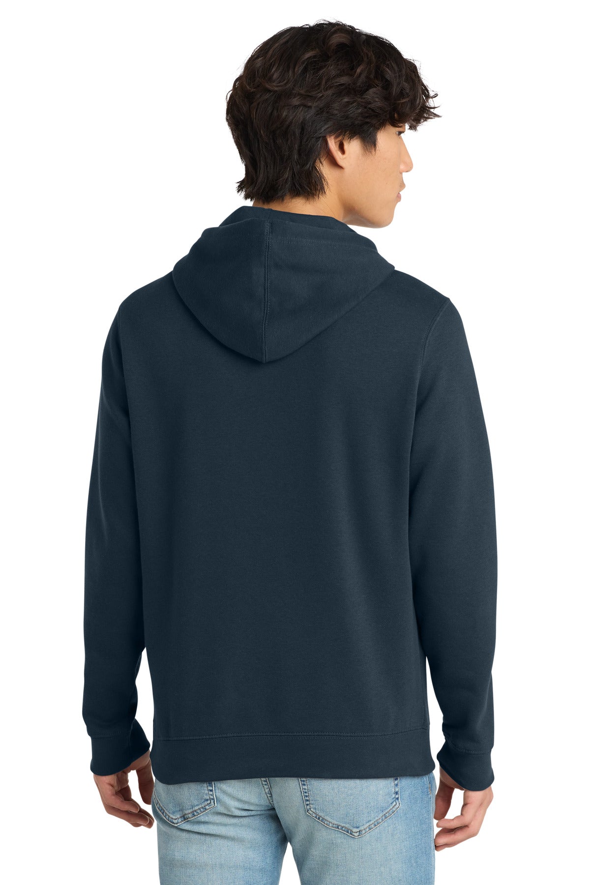 District V.I.T. Fleece Hoodie - New Navy - back