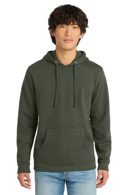 District V.I.T. Fleece Hoodie - Olive - front