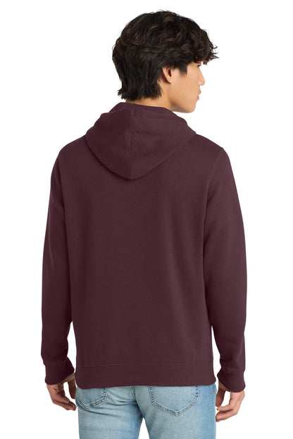 District V.I.T. Fleece Hoodie - Plum - back