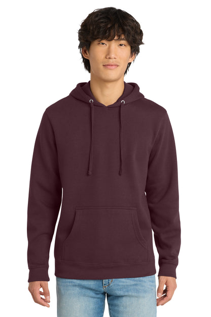 District V.I.T. Fleece Hoodie - Plum - front