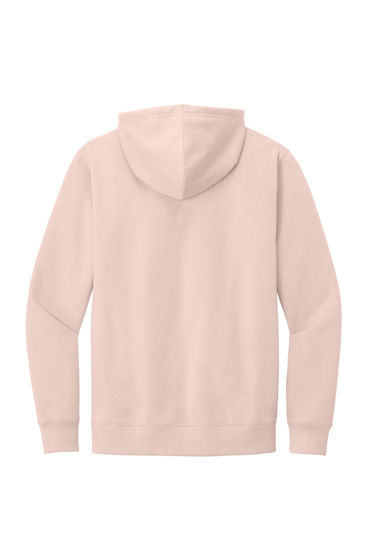 District V.I.T. Fleece Hoodie - Rosewater Pink - flat back