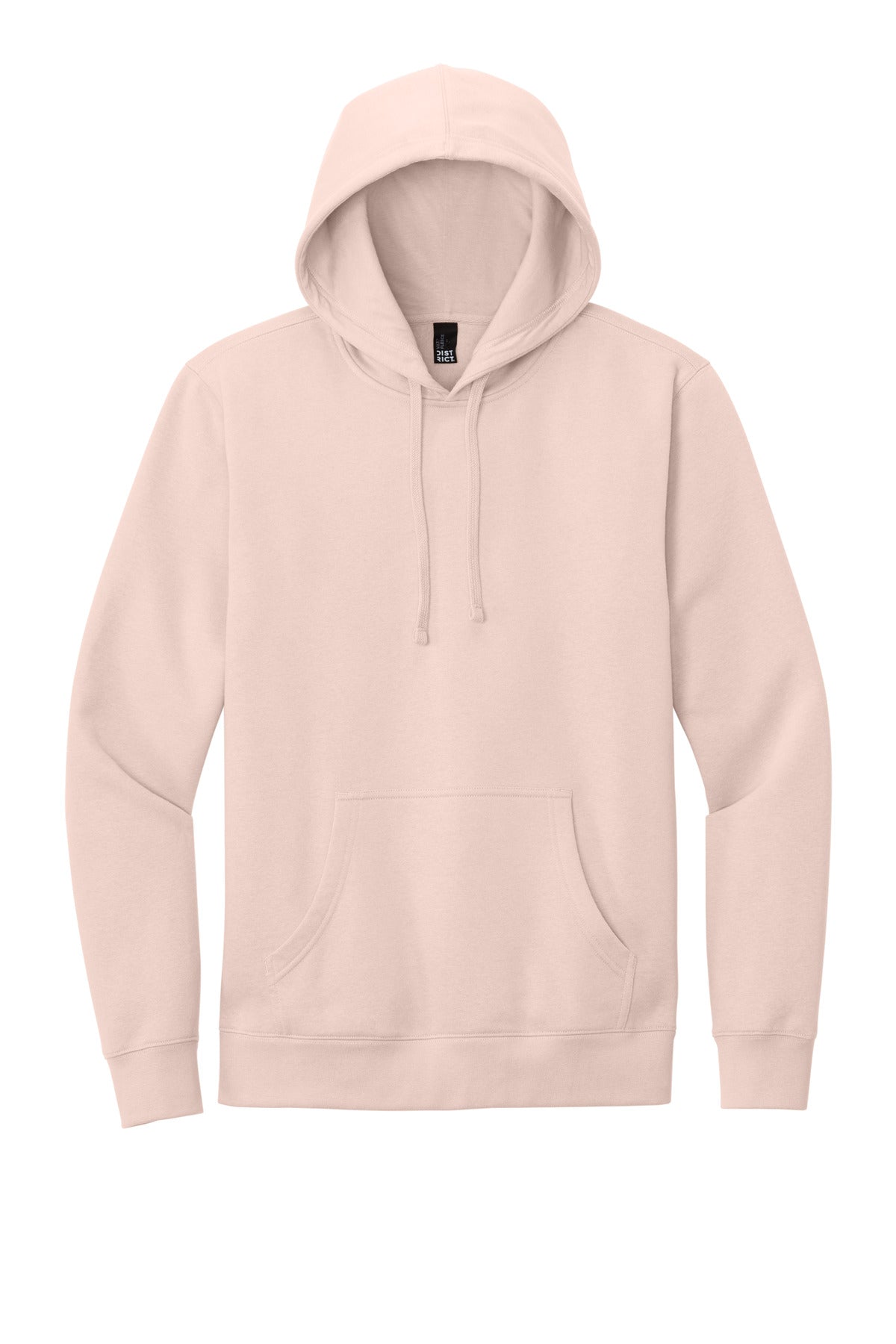 District V.I.T. Fleece Hoodie - Rosewater Pink - flat front