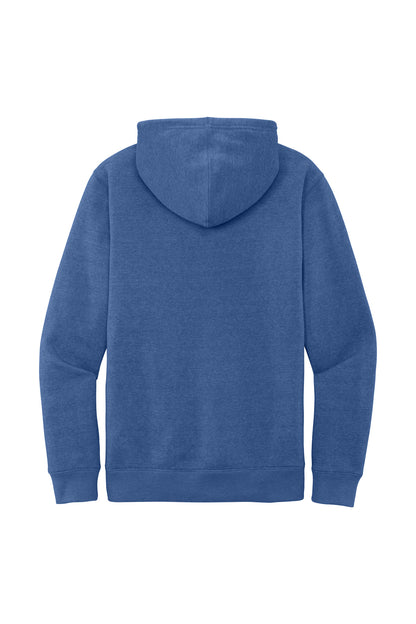 District V.I.T. Fleece Hoodie - Royal Frost - flat back