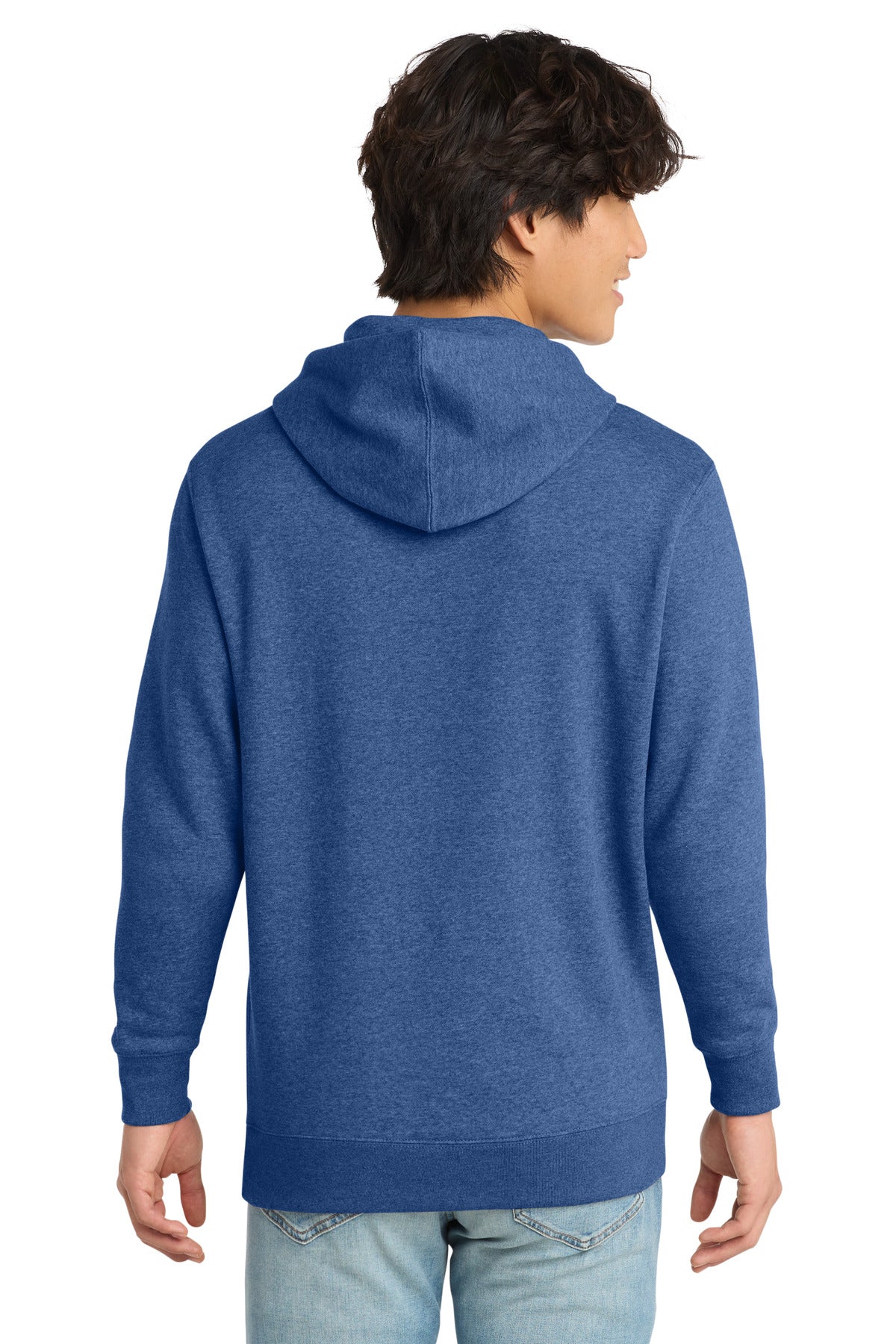 District V.I.T. Fleece Hoodie - Royal Frost - back