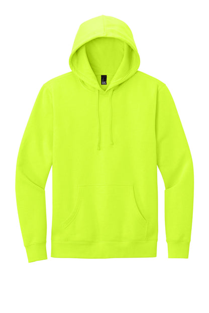 District V.I.T. Fleece Hoodie - S. Green - flat front