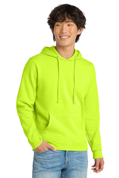 District V.I.T. Fleece Hoodie - S. Green - front