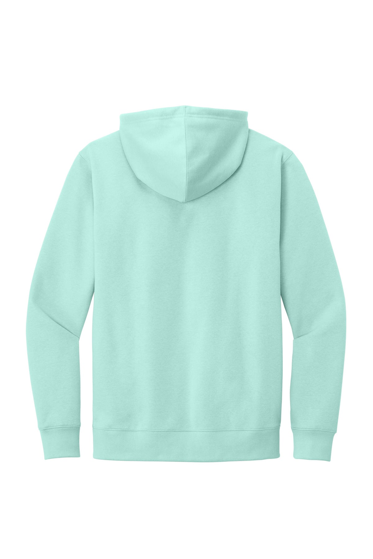 District V.I.T. Fleece Hoodie - Sea Mist - flat back
