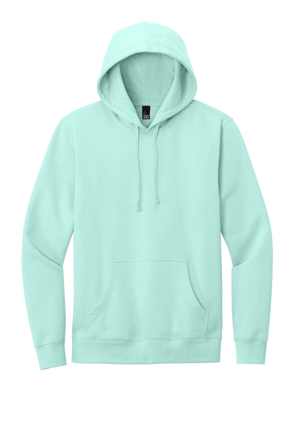 District V.I.T. Fleece Hoodie - Sea Mist - flat front