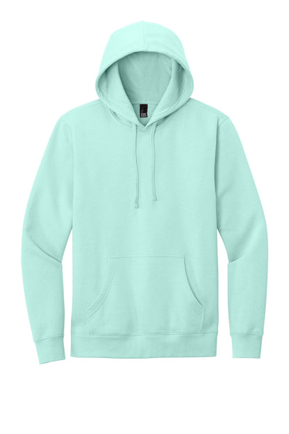 District V.I.T. Fleece Hoodie - Sea Mist - flat front