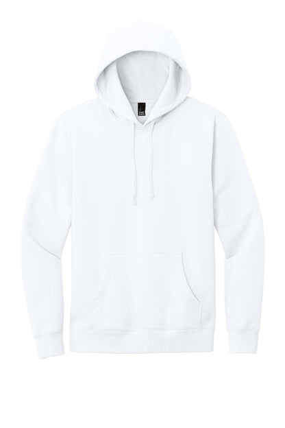District V.I.T. Fleece Hoodie - White - flat front