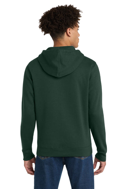 District V.I.T. Fleece Full-Zip Hoodie - Forest Green - back