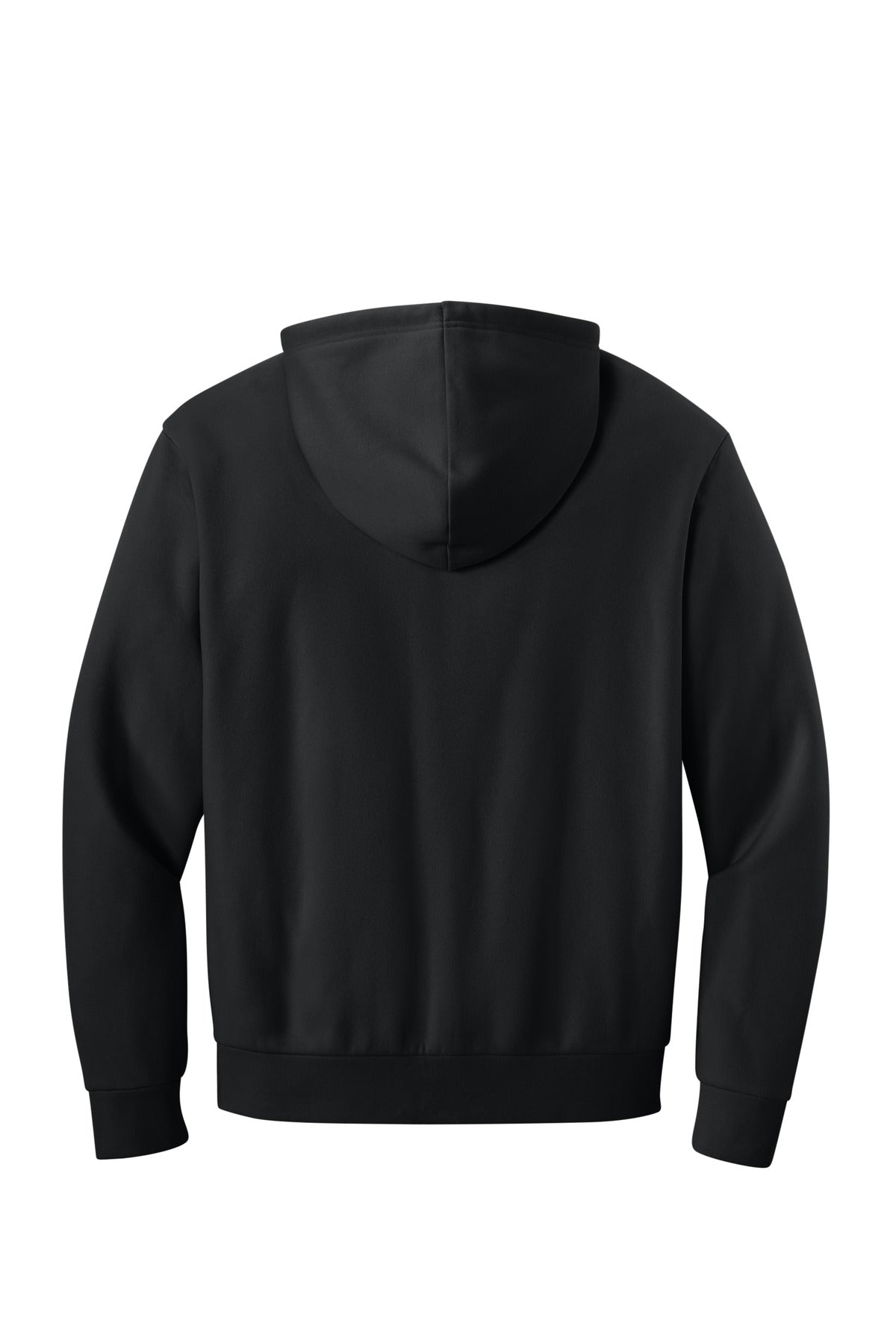 District MelloFleece Hoodie - Black - flat back