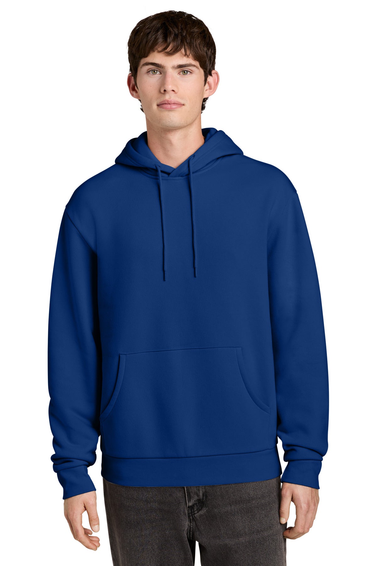 District MelloFleece Hoodie - Deep Royal - front