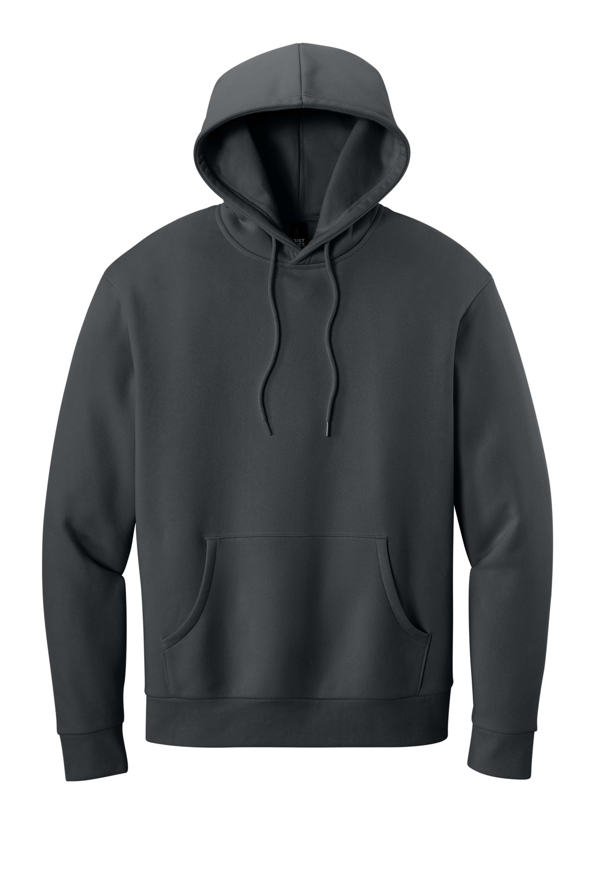 District MelloFleece Hoodie - Graphite - flat front