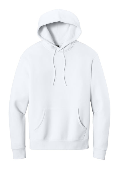 District MelloFleece Hoodie - White - flat front