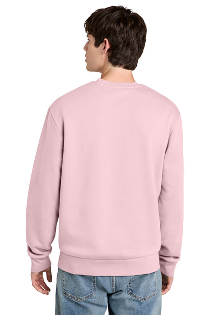 District MelloFleece Crew - Carnation Pink - back