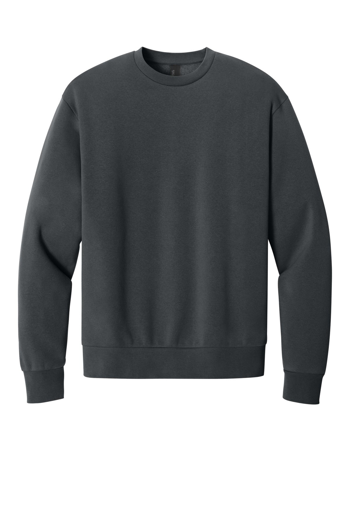 District MelloFleece Crew - Graphite - flat front