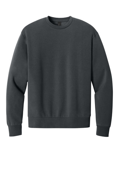 District MelloFleece Crew - Graphite - flat front