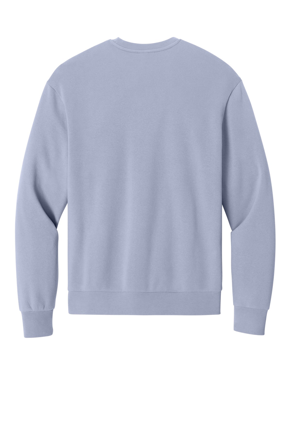 District MelloFleece Crew - Icelandic Purple - flat back