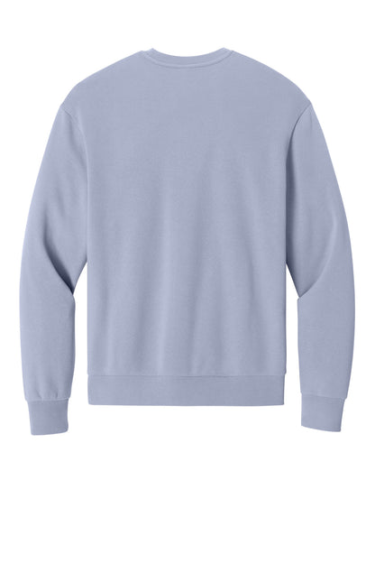 District MelloFleece Crew - Icelandic Purple - flat back