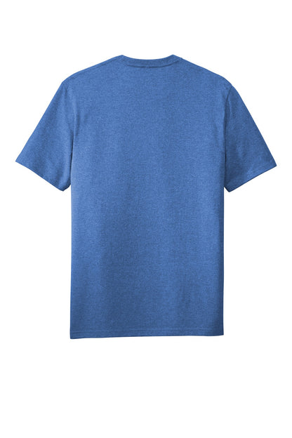 District Re-Tee - Blue Heather - flat back