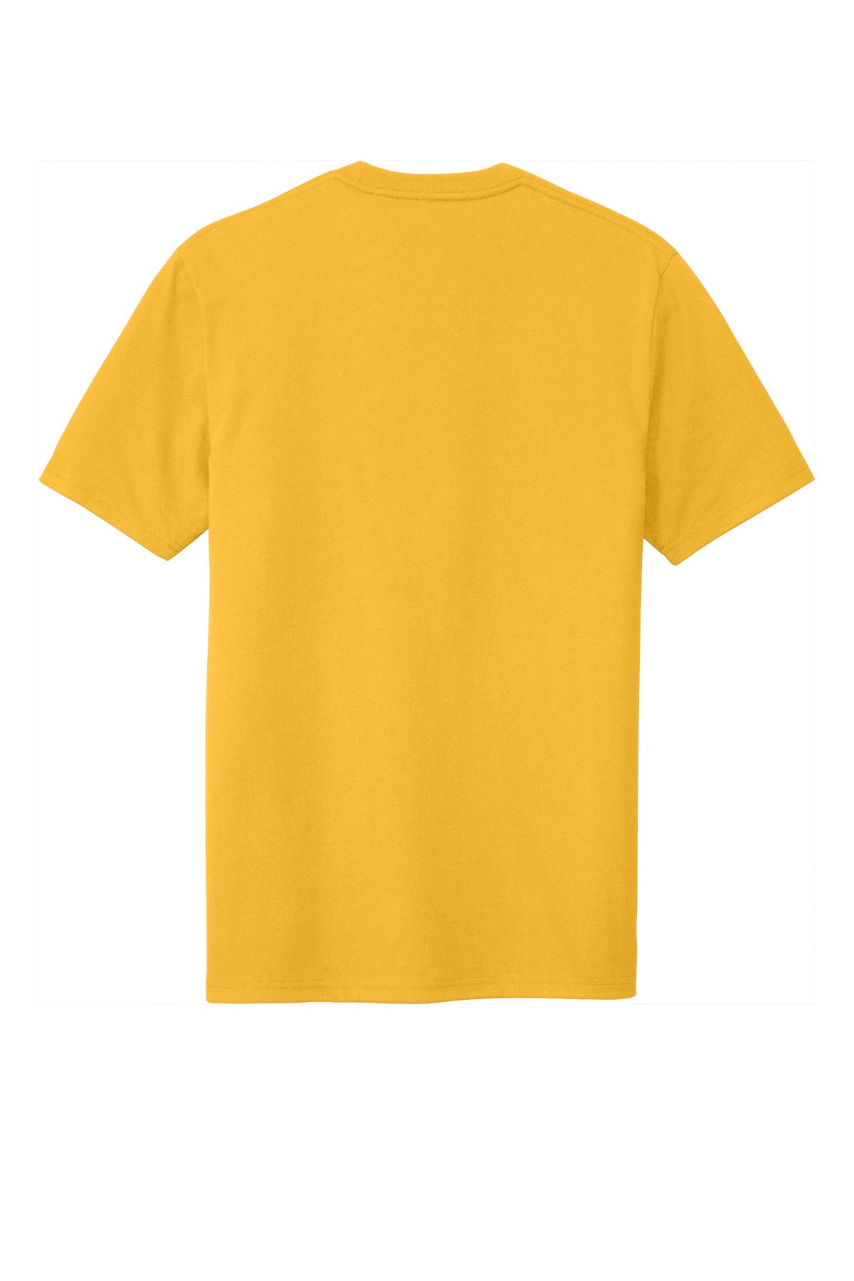 District Re-Tee - Maize Yellow - flat back