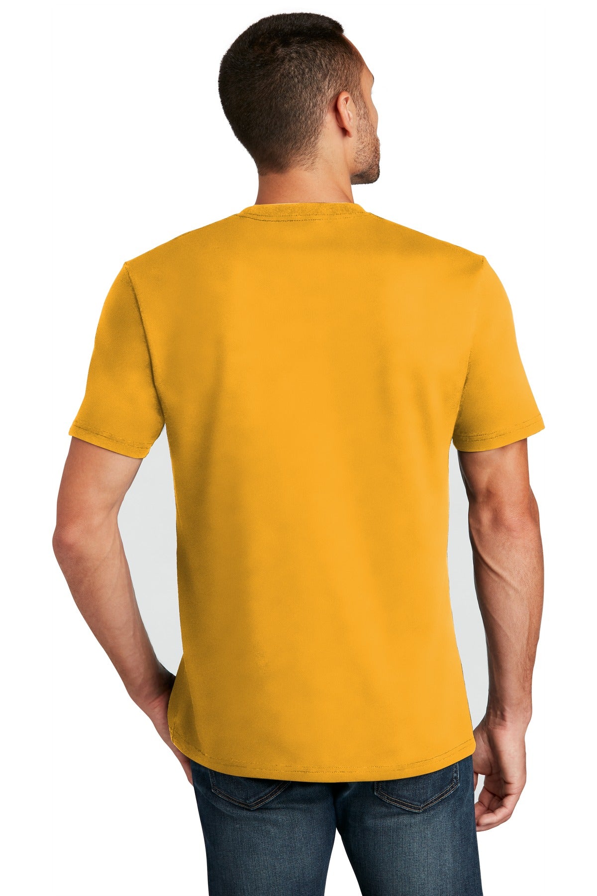 District Re-Tee - Maize Yellow - back
