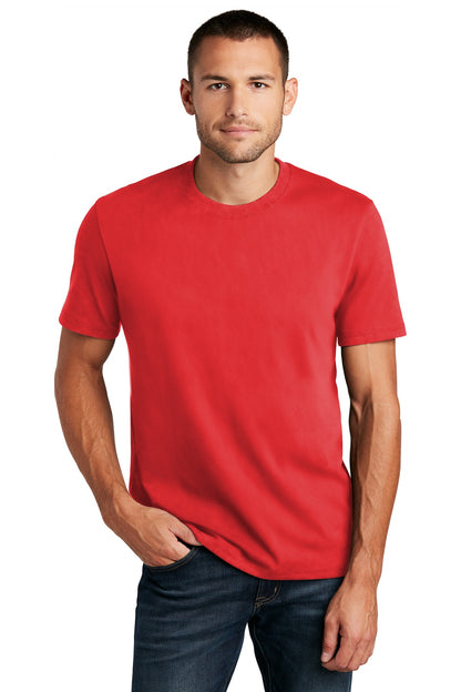 District Re-Tee - Ruby Red - front