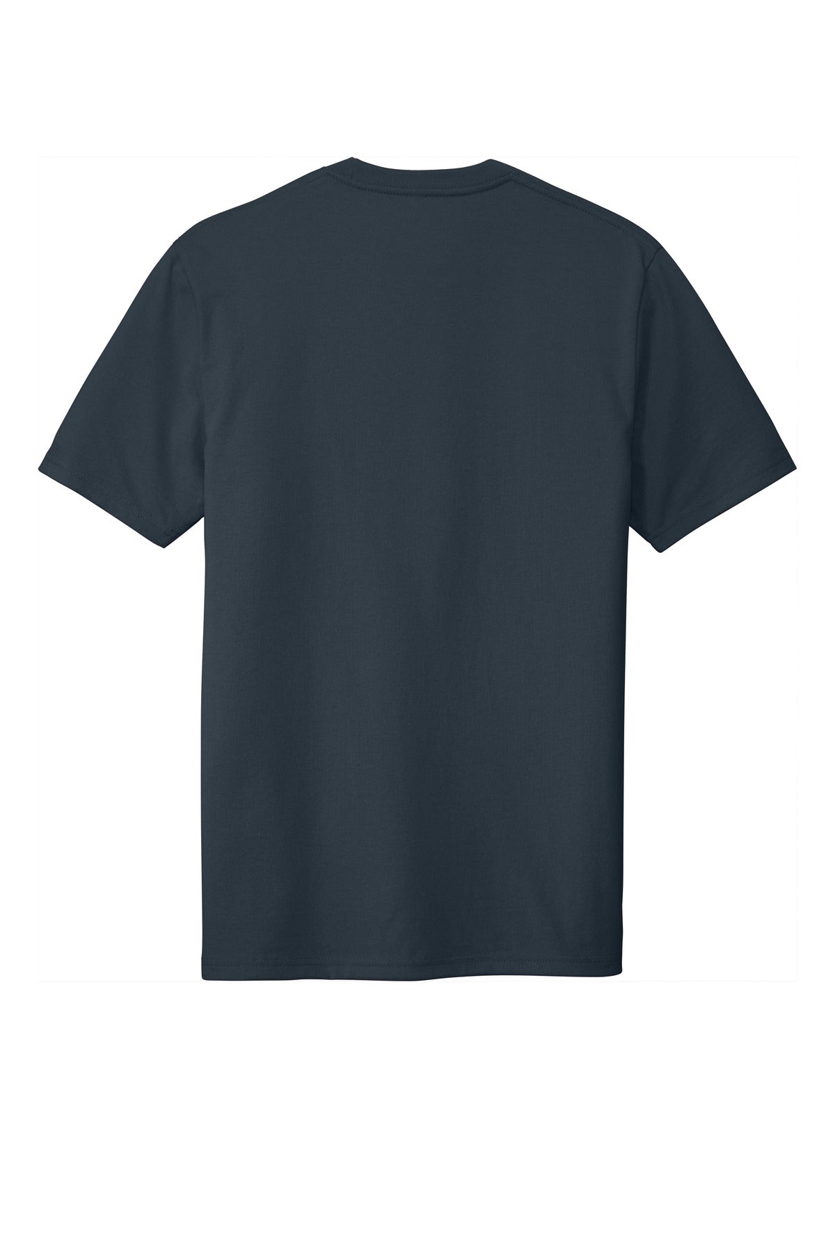District Re-Tee - True Navy - flat back