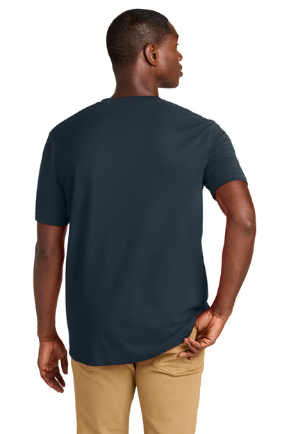 District Re-Tee - True Navy - back