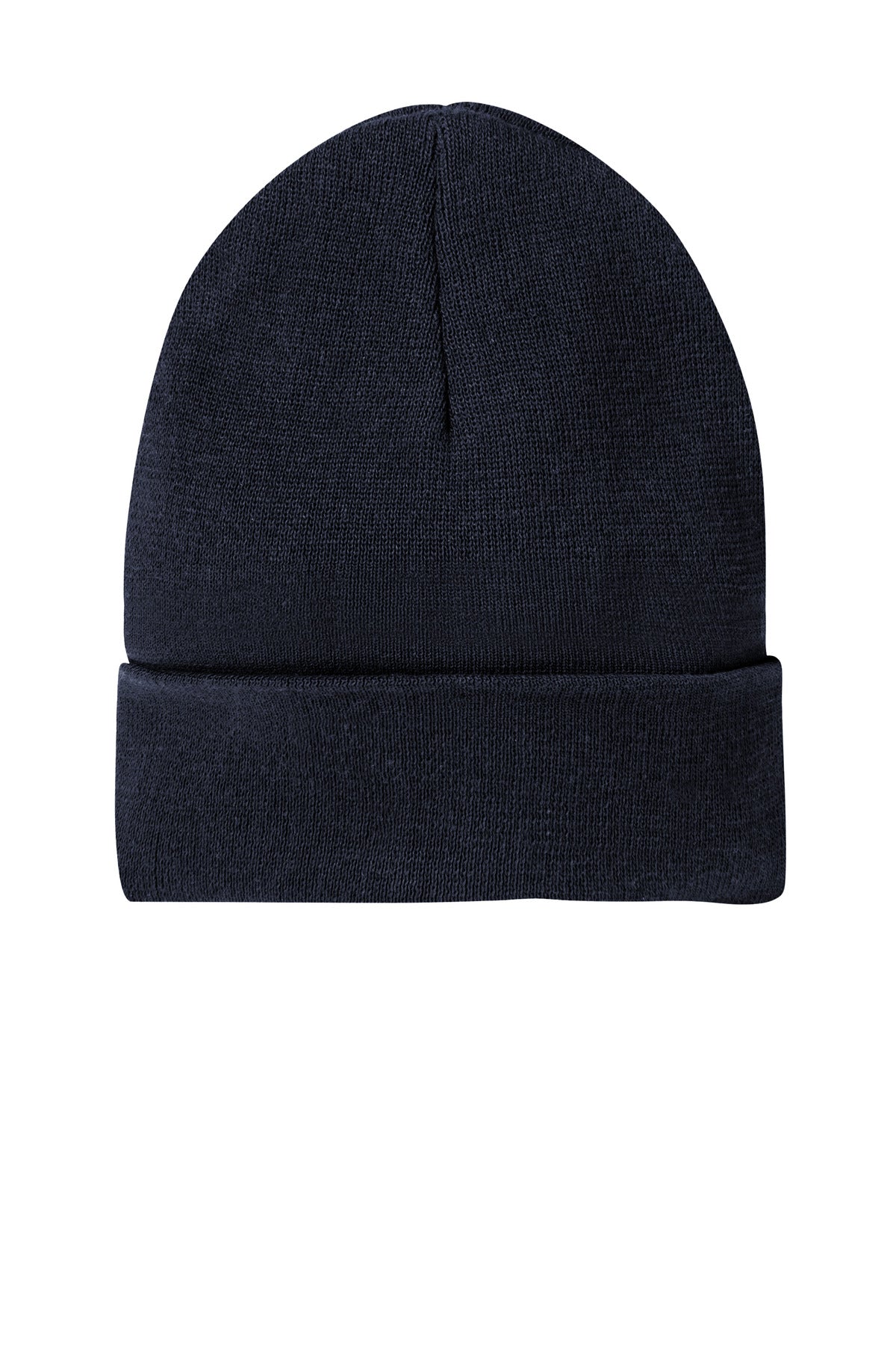 District Re-Beanie - True Navy - front