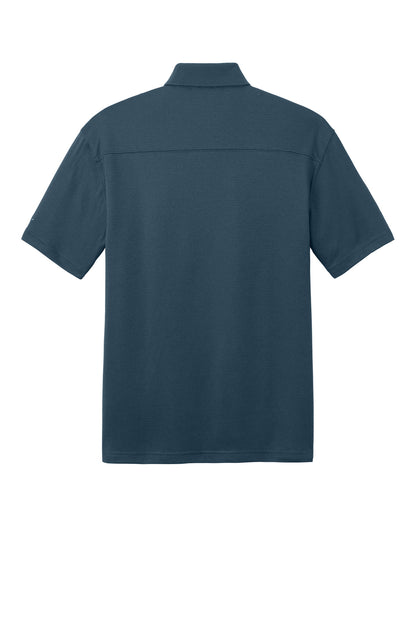 Eddie Bauer Performance Polo - Coast Blue - flat back