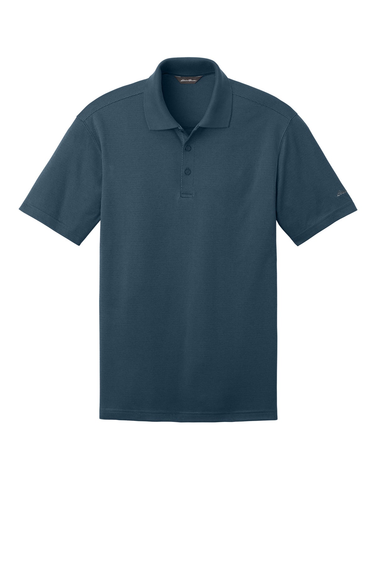Eddie Bauer Performance Polo - Coast Blue - flat front