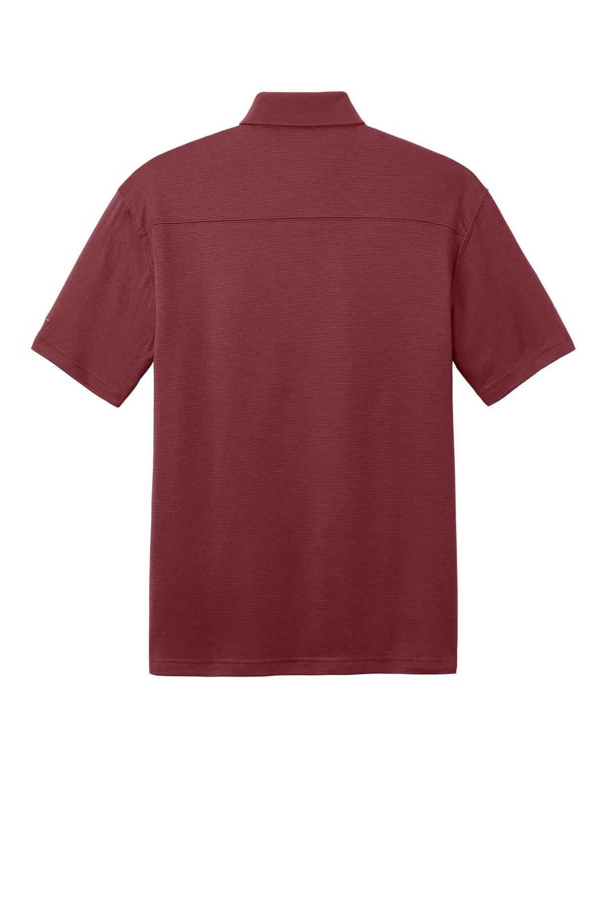 Eddie Bauer Performance Polo - Red Rhubarb - flat back