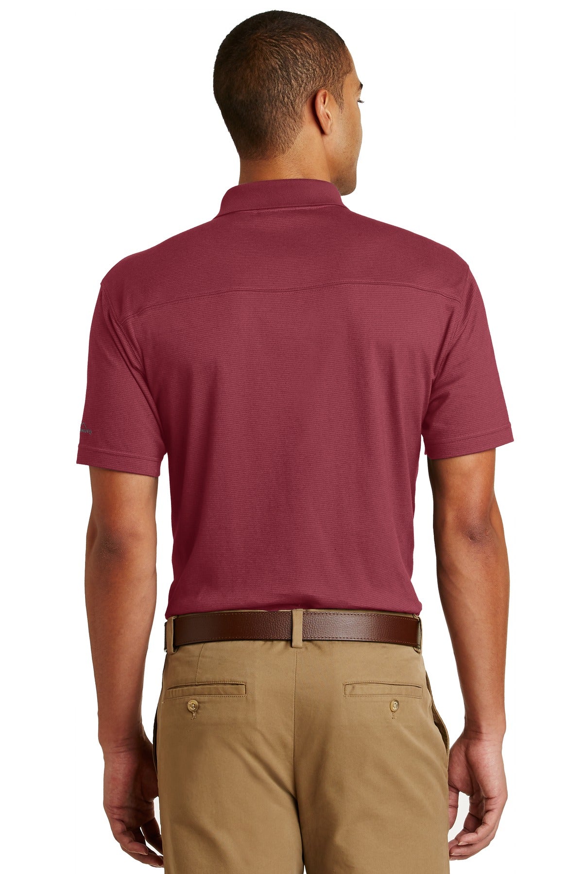 Eddie Bauer Performance Polo - Red Rhubarb - back