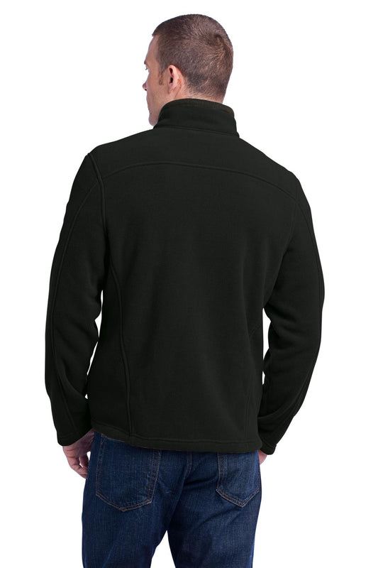 Eddie Bauer Full-Zip Fleece Jacket - Black - back
