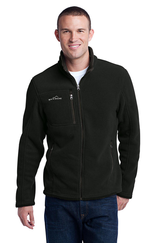 Eddie Bauer Full-Zip Fleece Jacket - Black - front