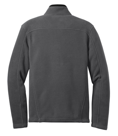 Eddie Bauer Full-Zip Fleece Jacket - Grey Steel - flat back