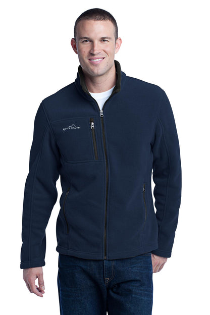 Eddie Bauer Full-Zip Fleece Jacket - River Blue Navy - front