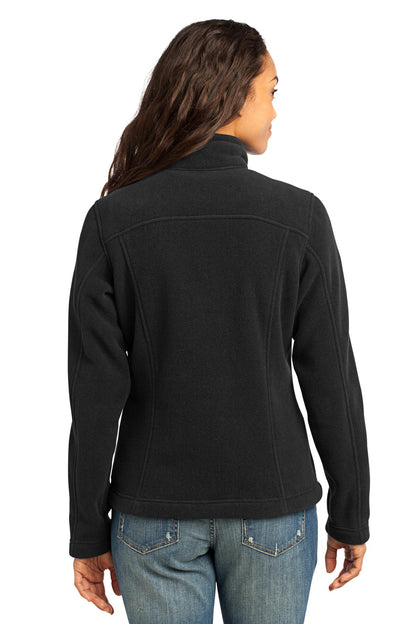 Eddie Bauer Women's Full-Zip Fleece Jacket - Black - back