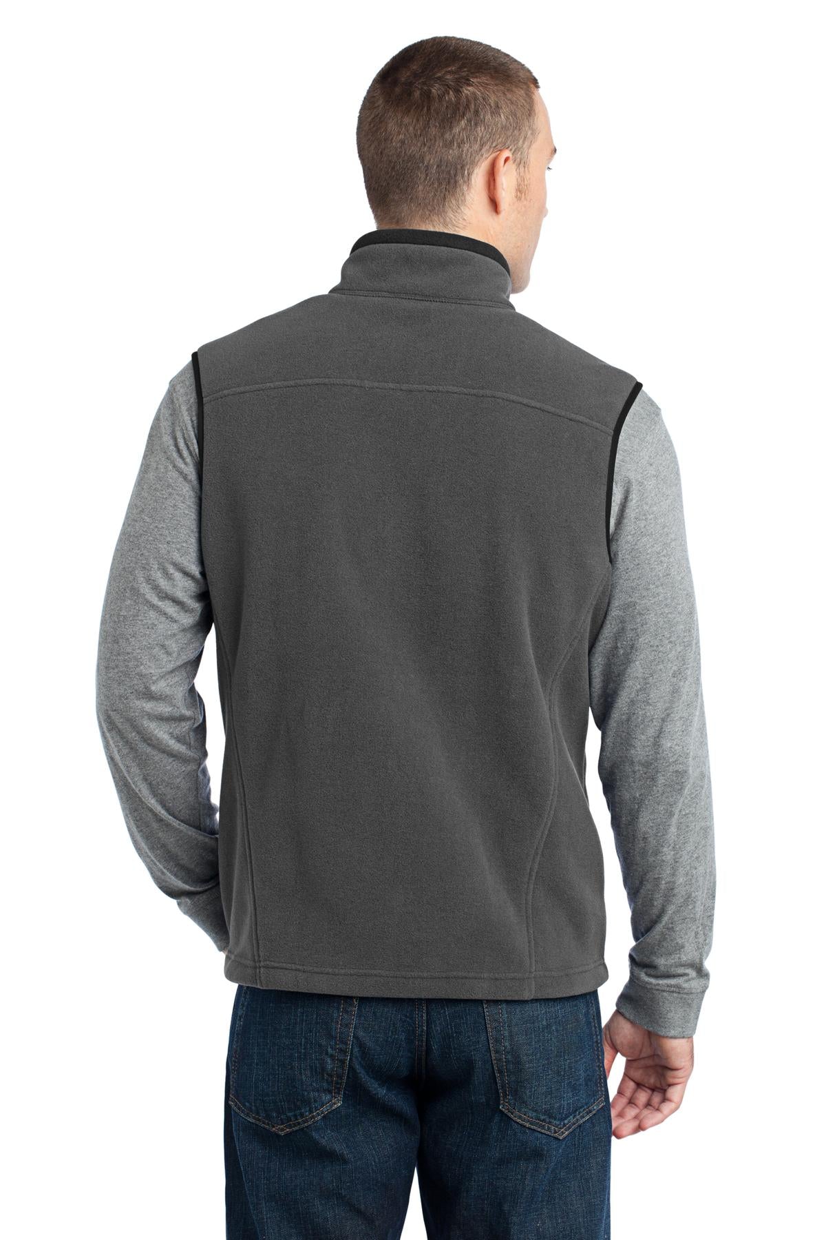 Eddie Bauer Fleece Vest - Grey Steel - back