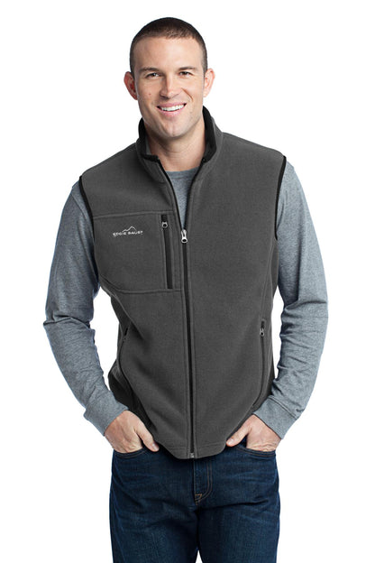 Eddie Bauer Fleece Vest - Grey Steel - front