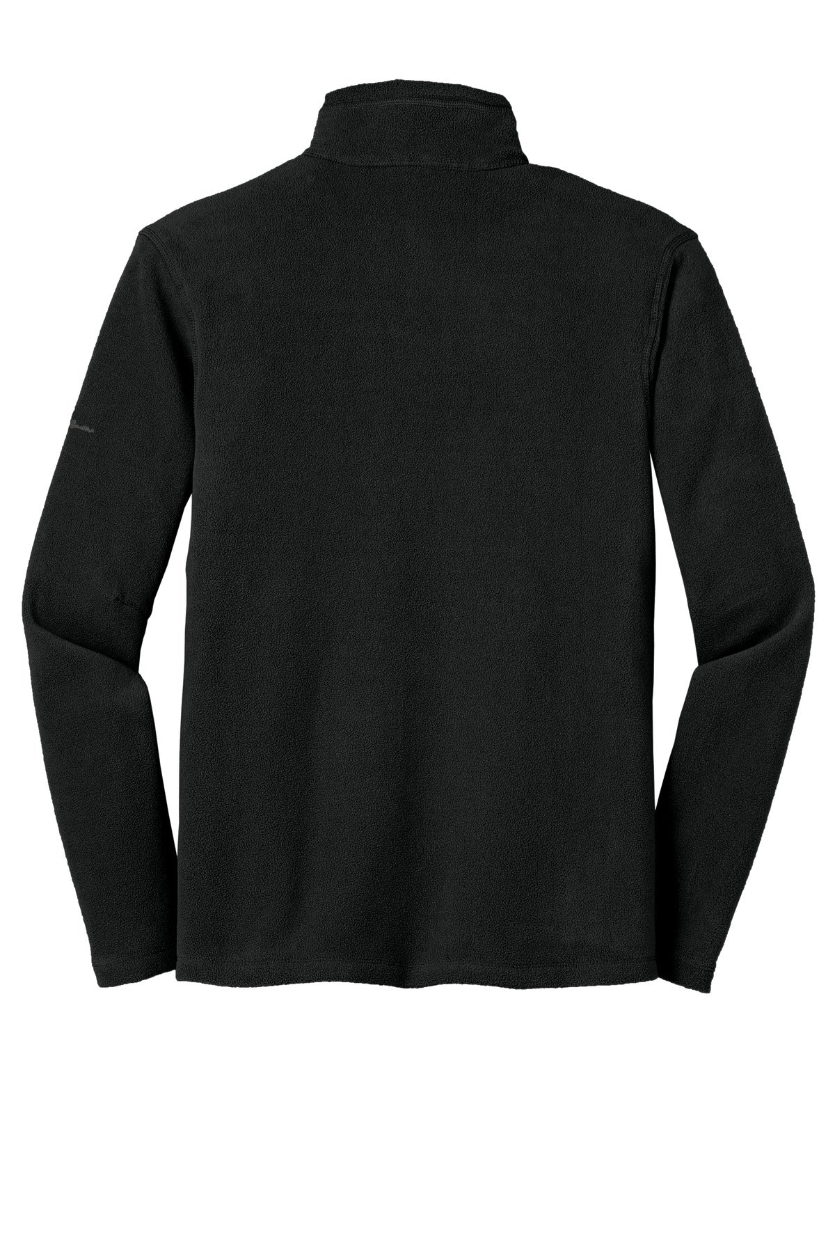 Eddie Bauer Full-Zip Microfleece Jacket - Black - flat back