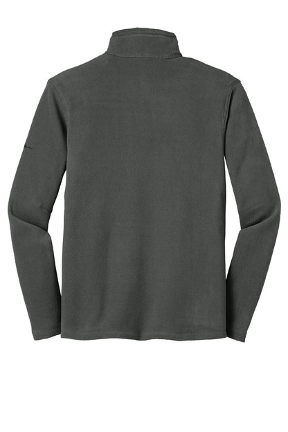 Eddie Bauer Full-Zip Microfleece Jacket - Grey Steel - flat back