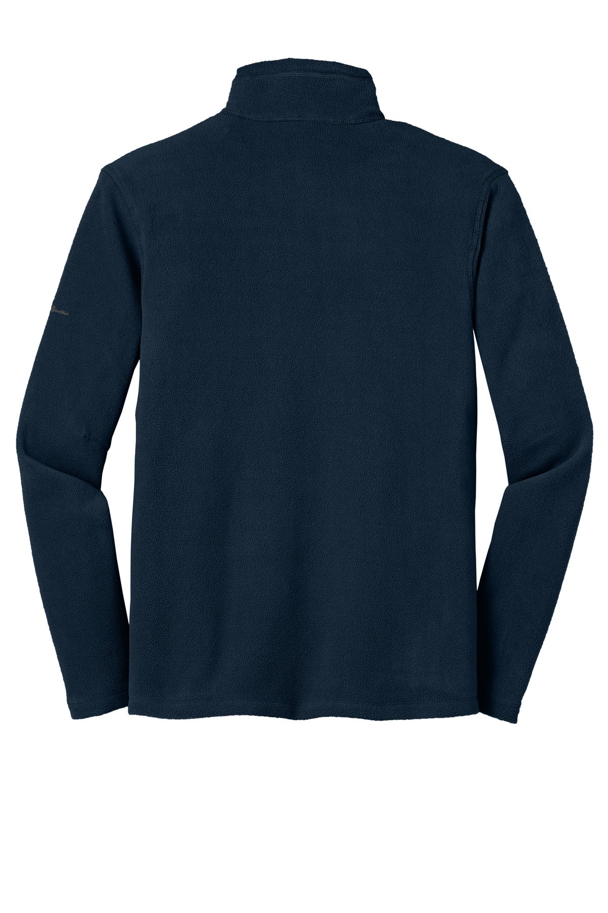 Eddie Bauer Full-Zip Microfleece Jacket - Navy - flat back